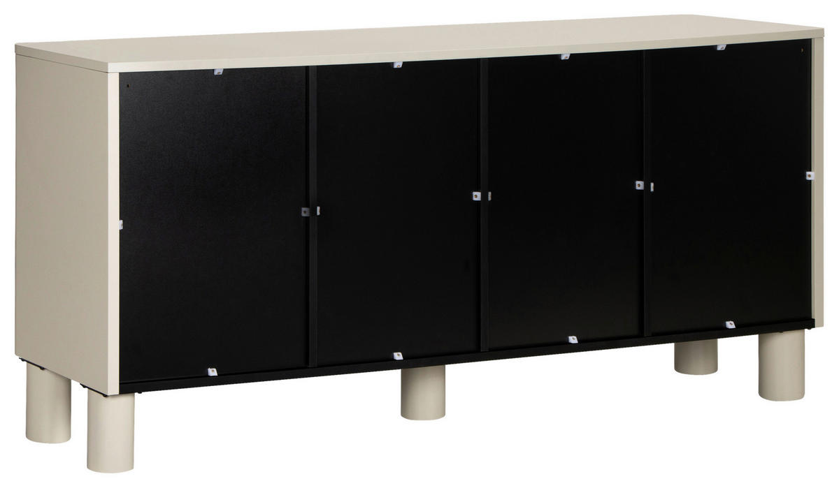 SIDEBOARD  180/75/40 cm  - Kaschmir, Trend, Holz/Holzwerkstoff (180/75/40cm) - Milino