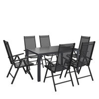 UTEGRUPP  - svart/antracit, Modern, metall/textil - Ambia Garden