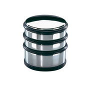 TÜRSTOPPER Metall, Kunststoff - Silberfarben/Schwarz, Basics, Kunststoff/Metall (6,5/6,5/7,0cm) - Justinus