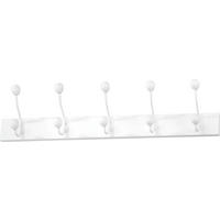 HAKENLEISTE  in Weiß  - Weiß, Basics, Keramik/Holzwerkstoff (65/13/7cm) - Xora