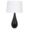 TISCHLEUCHTE 40/64 cm   - Schwarz, Design, Holz (40/64cm)