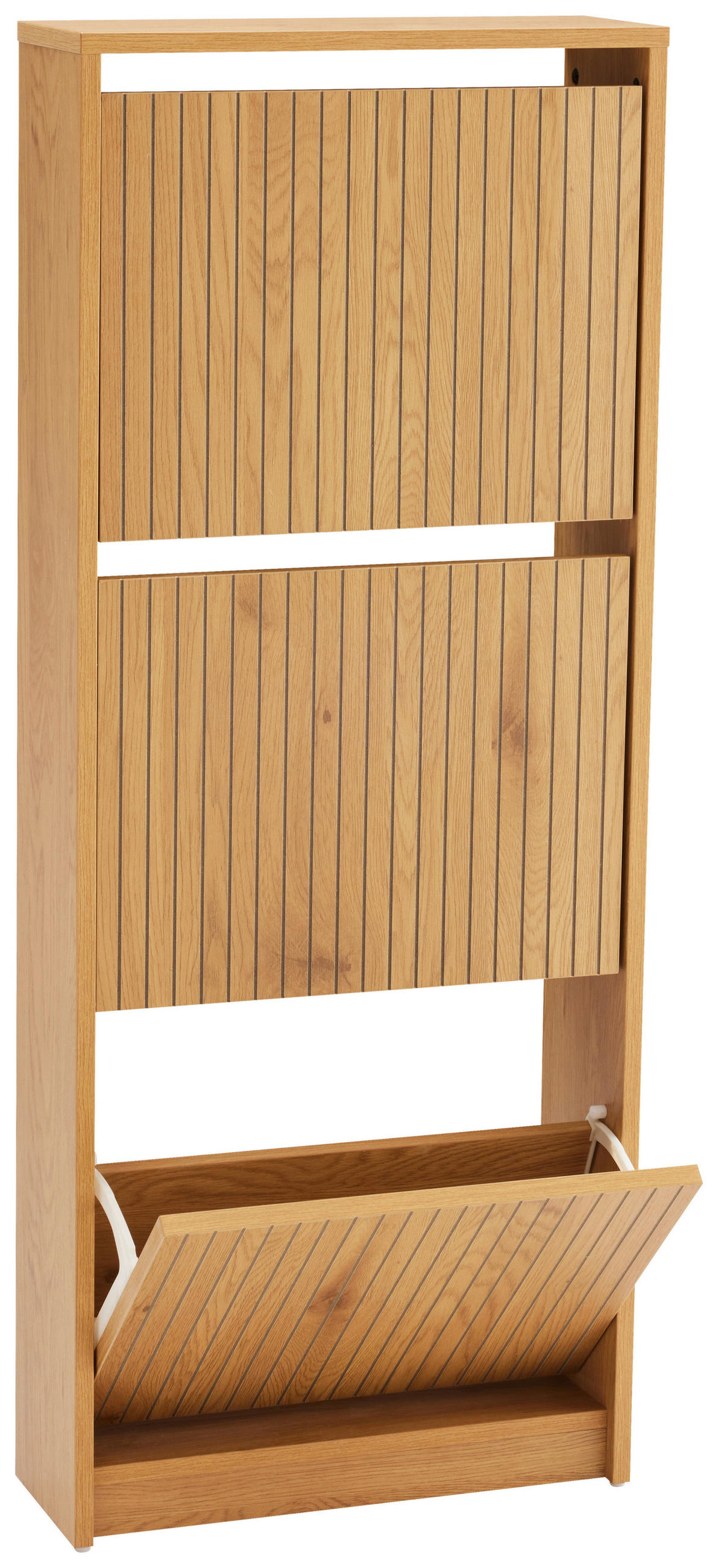 SCHUHKIPPER  in 49/122/18 cm  - Eichefarben, Design, Holzwerkstoff (49/122/18cm) - Carryhome