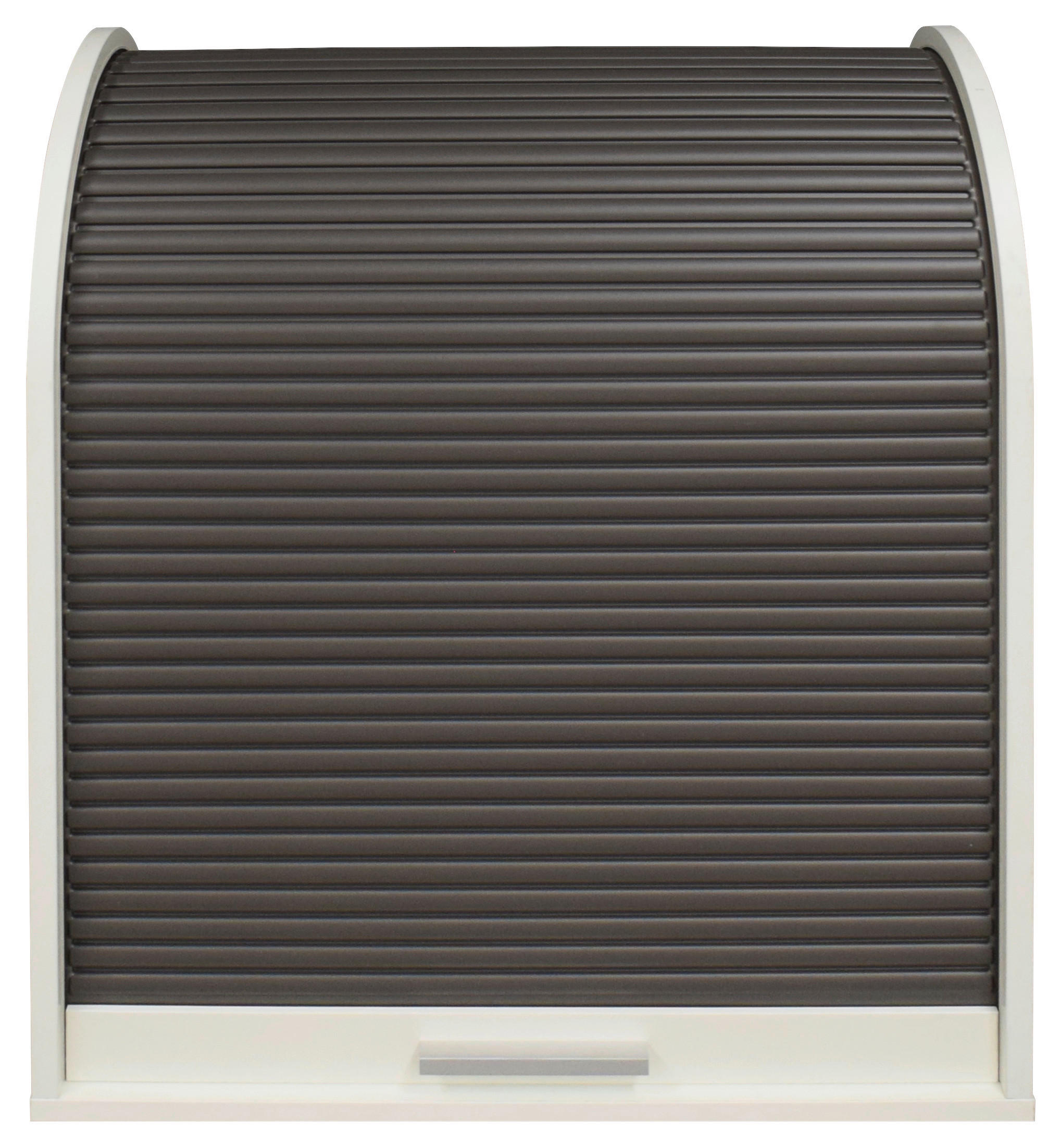 AKTENSCHRANK Graphitfarben, Weiß  - Graphitfarben/Weiß, MODERN, Holzwerkstoff (69/85/44cm) - Livetastic