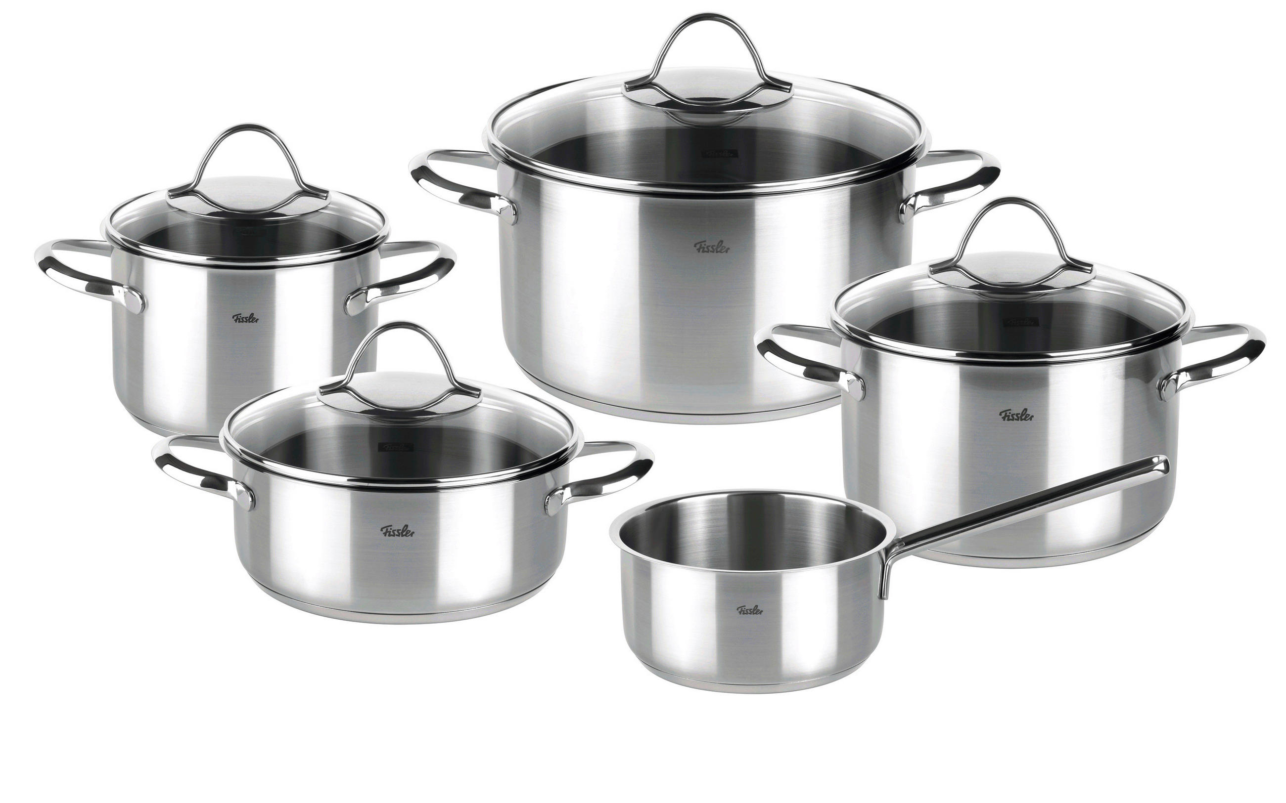 Fissler Kochtopfset Paris Silber