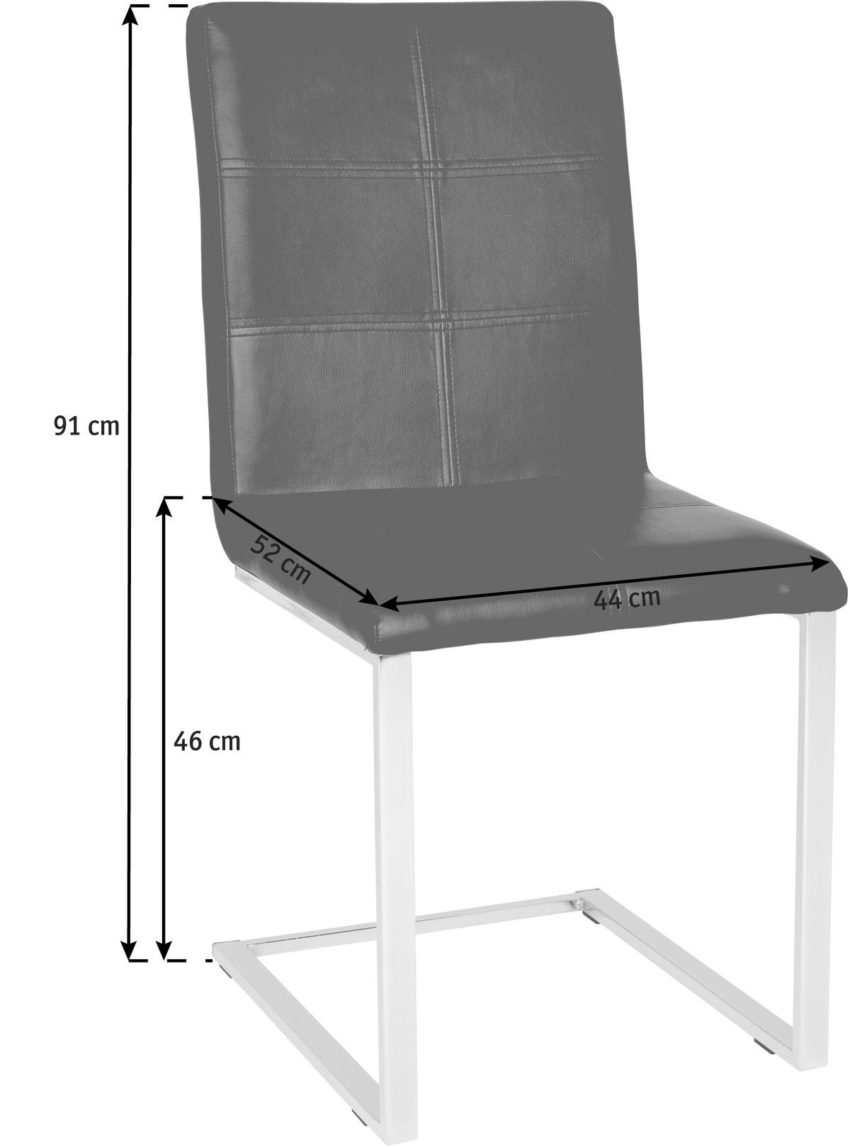 NIHAJNI STOL, kovina, tekstil črna, barve kroma  - barve kroma/črna, Design, kovina/tekstil (44/91/52cm) - Carryhome