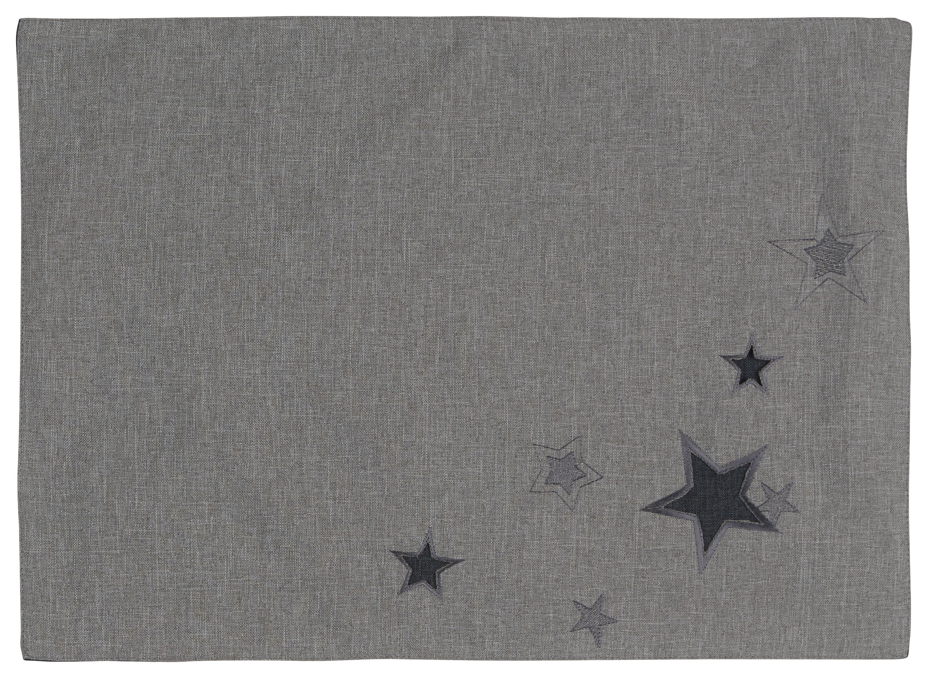 PRESTIERANIE, polyester, 35/50 cm - sivá/antracitová, Lifestyle, textil (35/50cm) - X-Mas