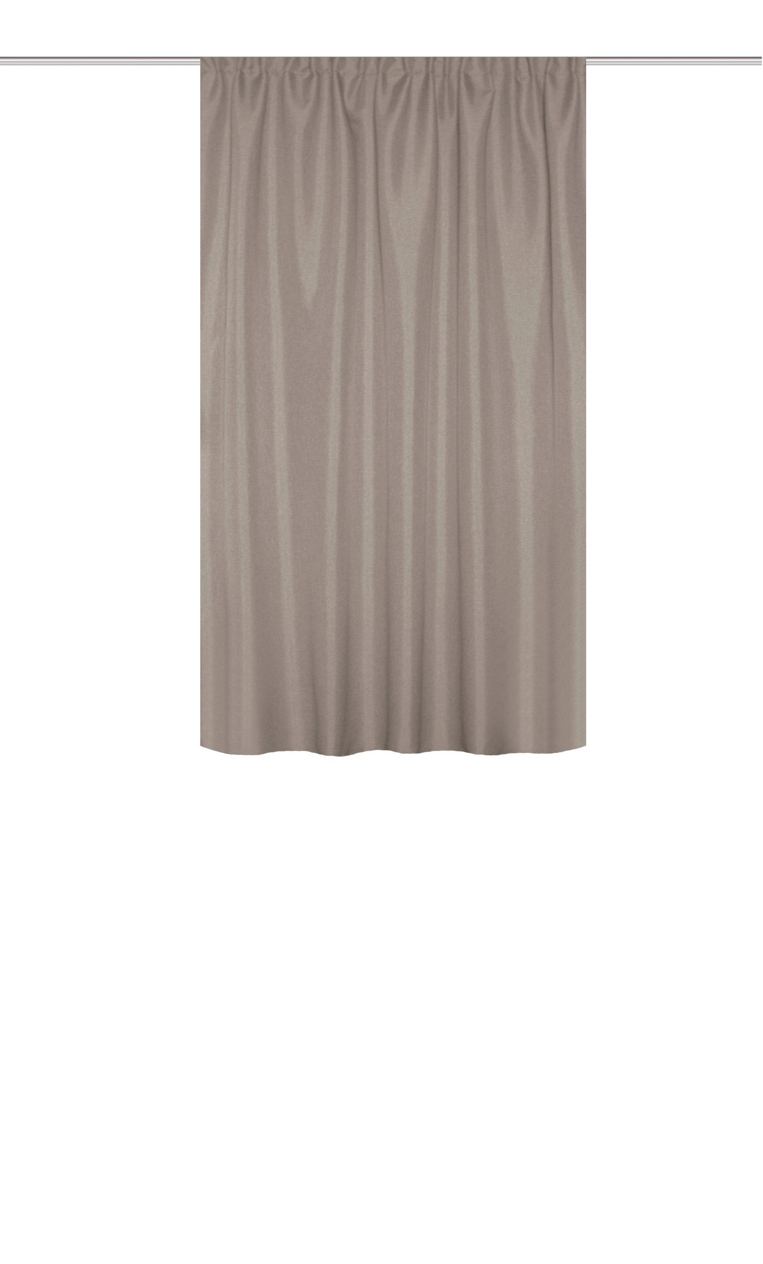 WÄRMESCHUTZVORHANG blickdicht  - Naturfarben, Basics, Textil (135/145cm) - Schmidt W. Gmbh