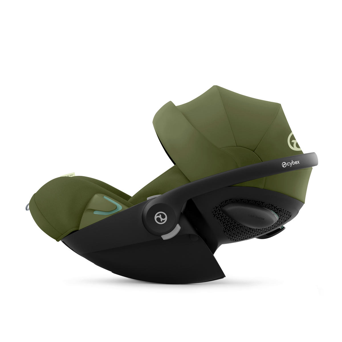 BABYSCHALE  Cloud G3 Plus Moss Green Moss Green  - Khaki, Basics, Kunststoff/Textil (68-72/43,5/35,5-59,5cm) - cybex GOLD