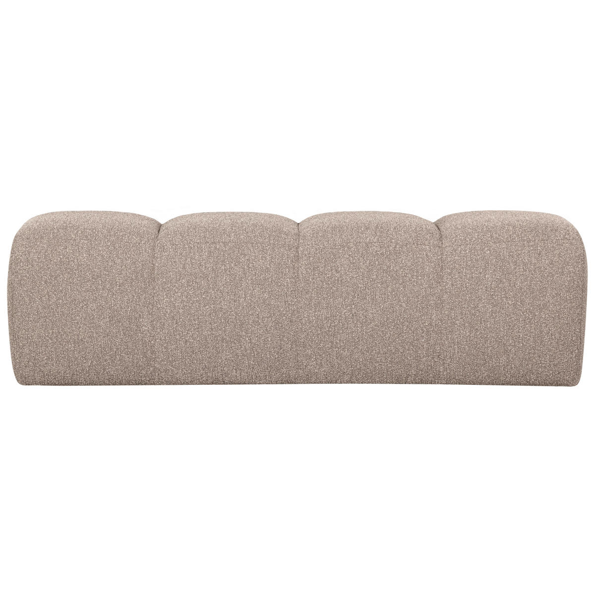 SITZBANK in Textil Beige  - Beige, Design, Textil (164/49/45cm) - Livetastic