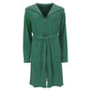 BADEMANTEL Tampa XS Damen  - Grün, Basics, Textil (XSnull) - Vossen