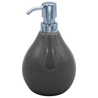 SEIFENSPENDER Keramik  - Grau, Basics, Keramik (10/17.5/10cm) - Sadena