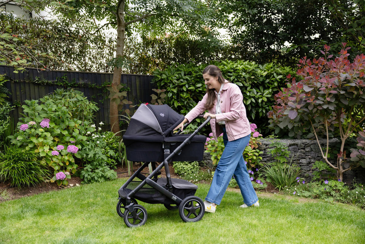 KINDERWAGENSET Vinca 2in1  - Blaugrau/Schwarz, Basics, Kunststoff/Metall (65/109/97cm) - JOIE SIGNATURE