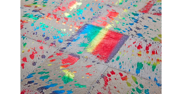 FLACHWEBETEPPICH 120/170 cm Multicolor, Beige  - Beige/Multicolor, Design, Leder/Textil (120/170cm) - Novel