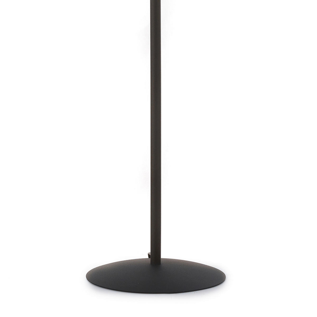 STOJACIA LAMPA, 28/28/173 cm - čierna/krémová, Konventionell, kov/textil (28/28/173cm)