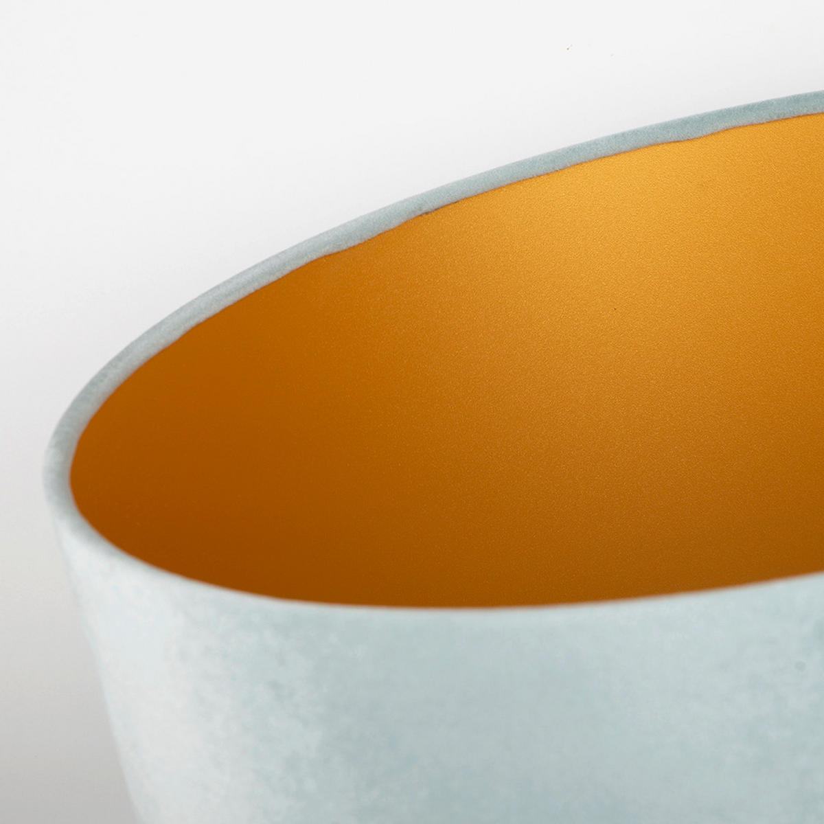 LEUCHTENSCHIRM 20/18 cm   - Hellblau, Basics, Textil/Metall (20/18cm)