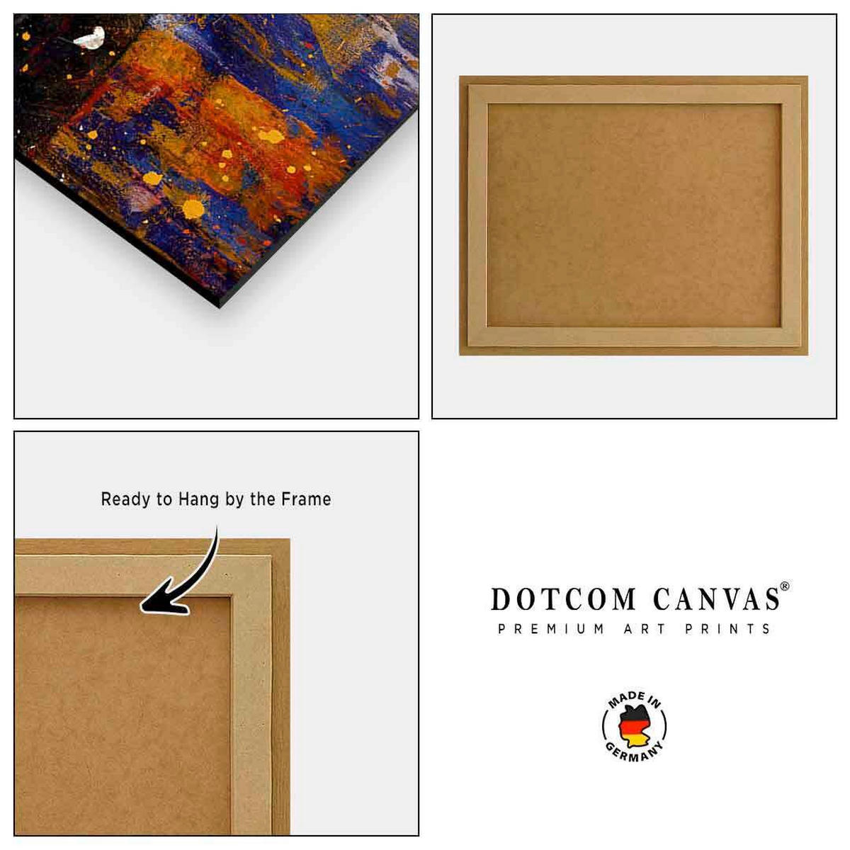 KUNSTDRUCK 116/78 cm  - Multicolor, Basics, Holz (116/78cm)