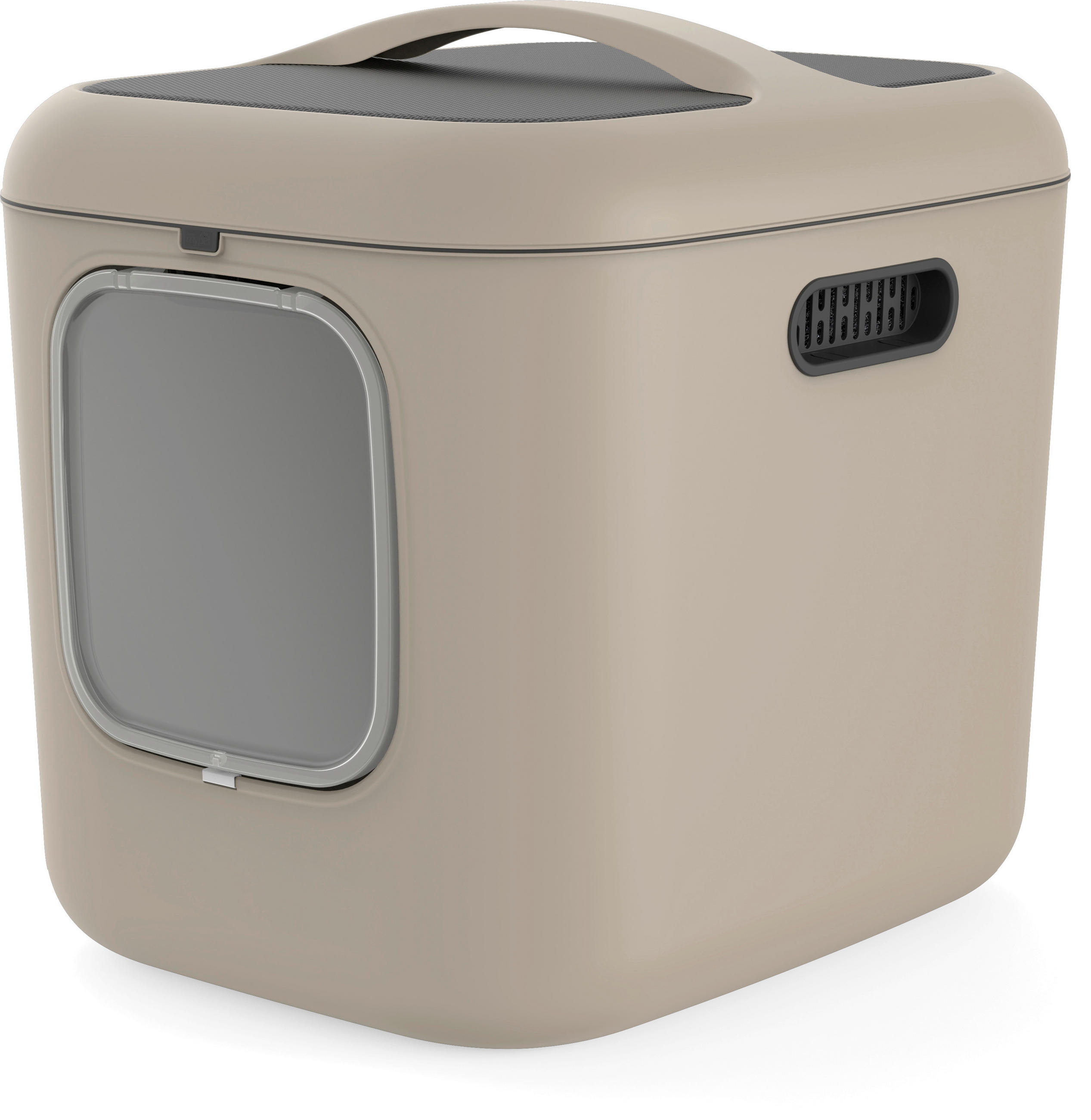 KATZENTOILETTE - Cappuccino, Basics, Kunststoff (49,9/57,6/61,4cm) - Rotho