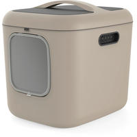 KATZENTOILETTE - Cappuccino, Basics, Kunststoff (49,9/57,6/61,4cm) - Rotho