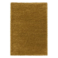 PREPROGA Z VISOKIM FLOROM Sydney 3000 gold  300/400 cm  tkano  zlate barve  - zlate barve, Basics, tekstil (300/400cm)