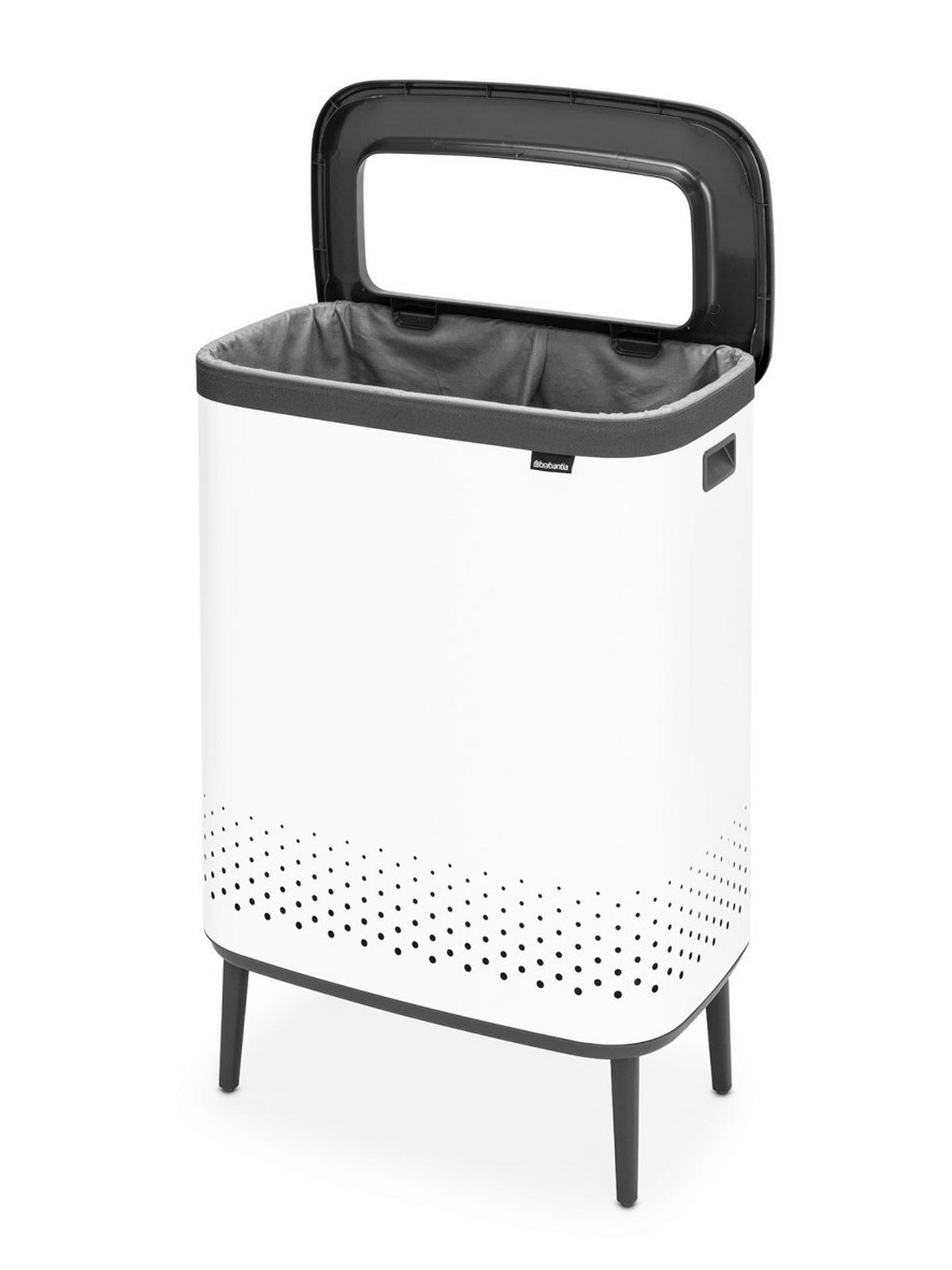 KOŠARA ZA RUBLJE      54/79/32 cm      - bijela, Basics, metal/plastika (54/79/32cm) - Brabantia