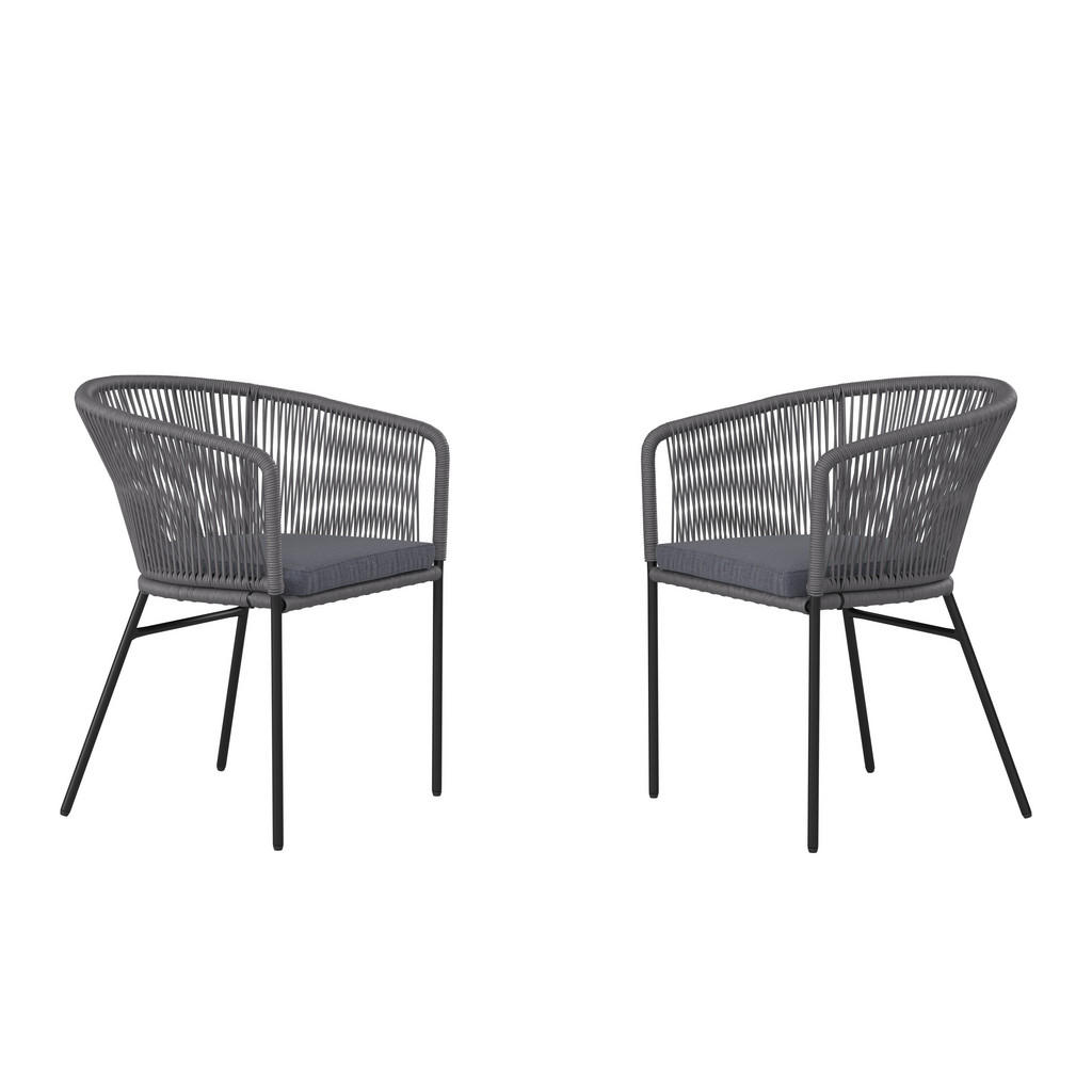 Ambia Garden SADA ZAHRADNÍCH KŘESEL, kov, textil
