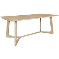 ESSTISCH - Eiche Bianco, KONVENTIONELL, Holz (200/100/76cm) - Linea Natura