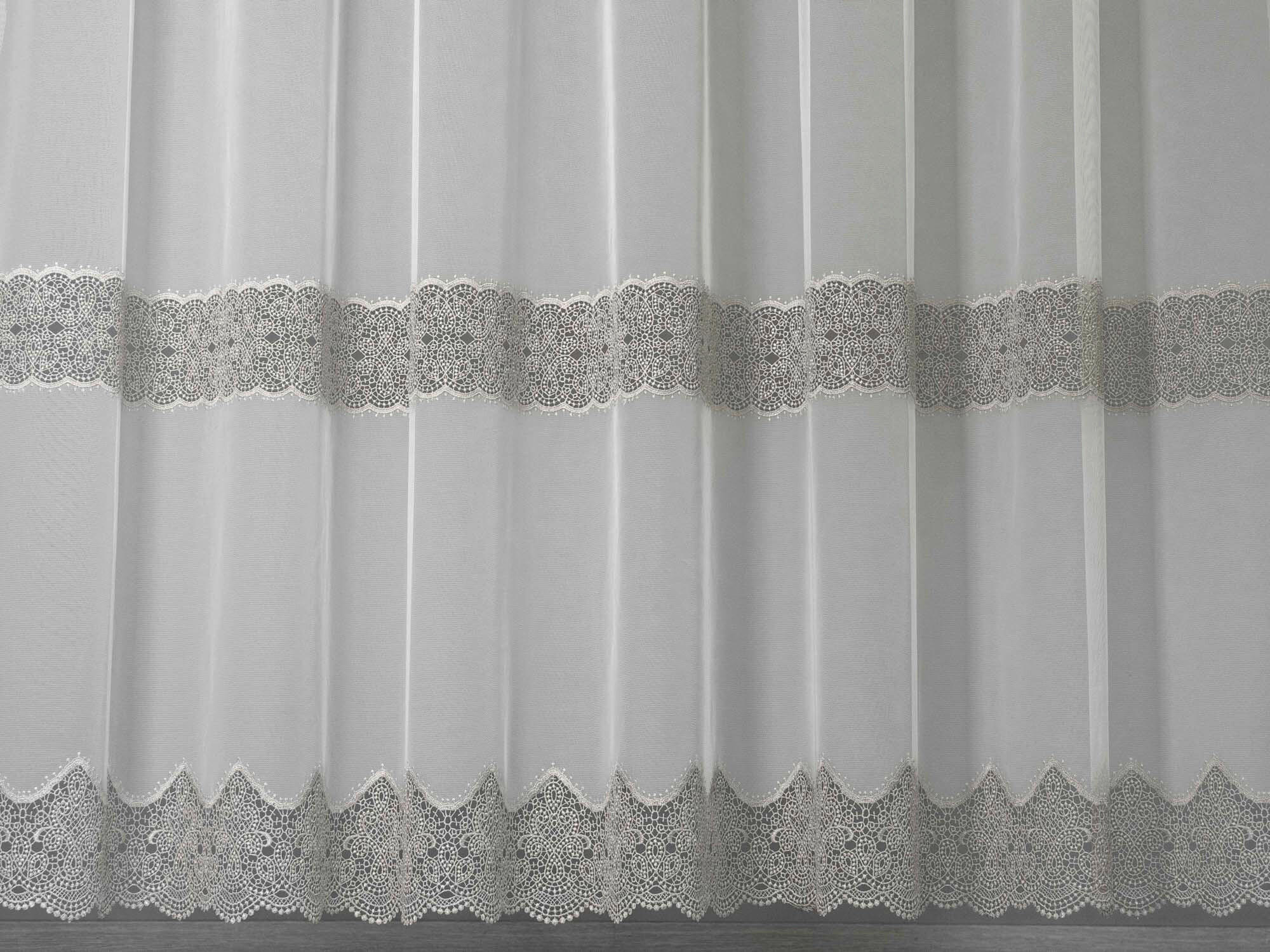 PERDEA  - argintiu, Basics, textil (290cm)