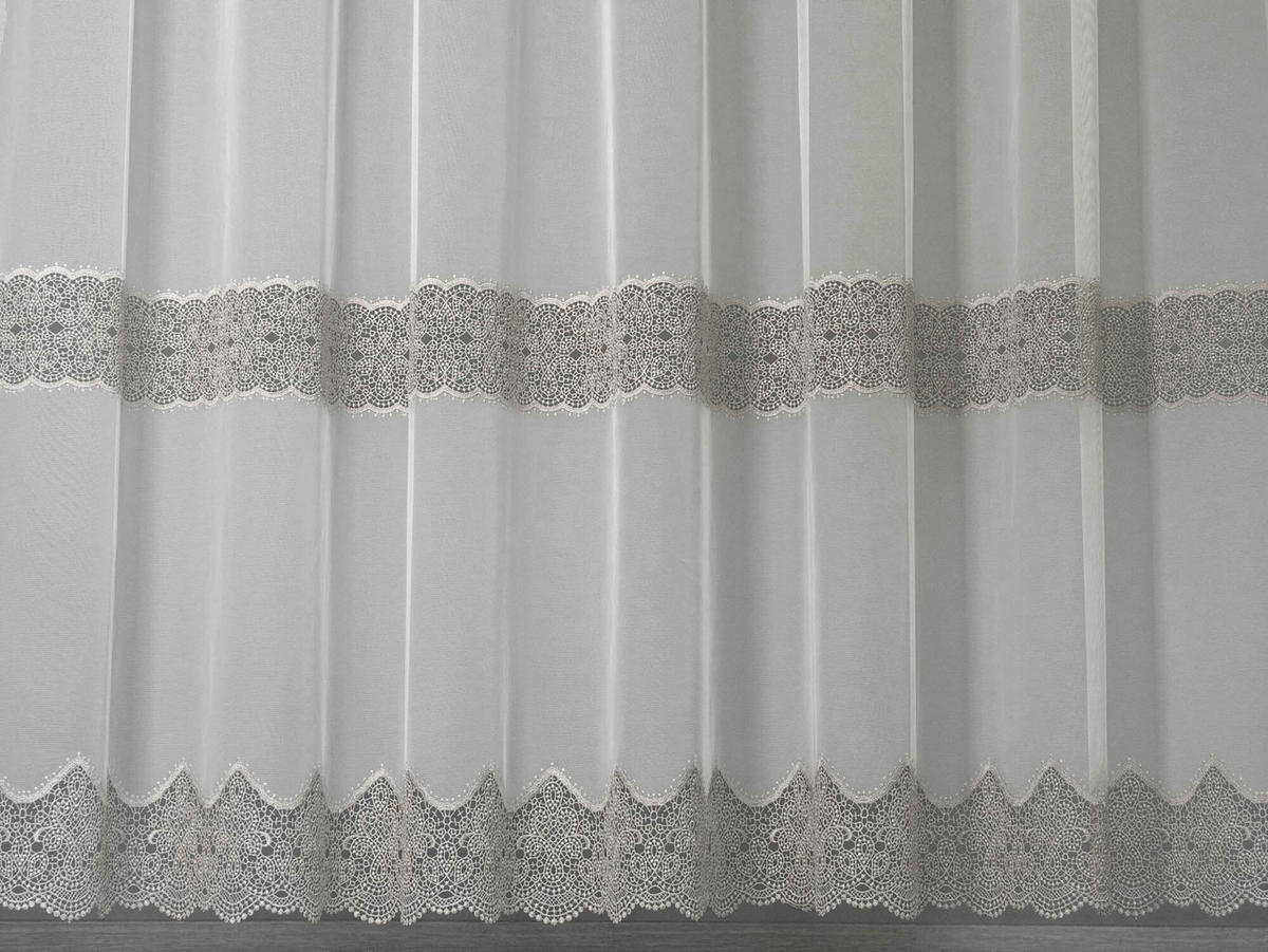 PERDEA  - argintiu, Basics, textil (290cm)