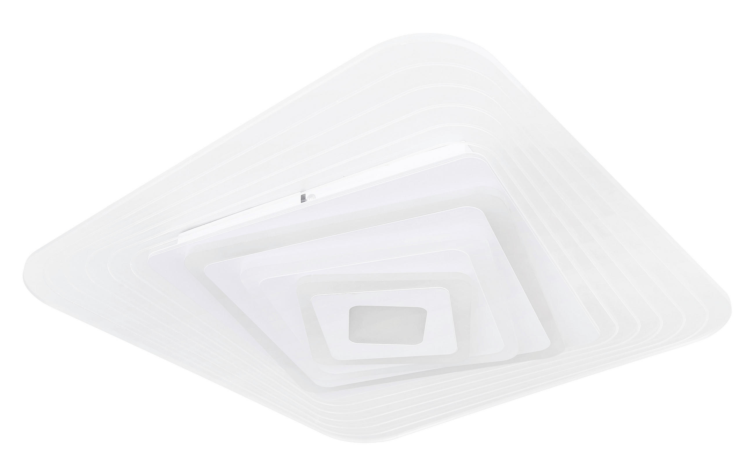 LED-DECKENLEUCHTE 50/50/6,5 cm   - Weiß, Basics, Kunststoff/Metall (50/50/6,5cm)