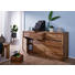 SIDEBOARD Sheesham massiv gebeizt Sheeshamfarben - Sheeshamfarben, Natur, Holz (175/85/45cm) - Carryhome