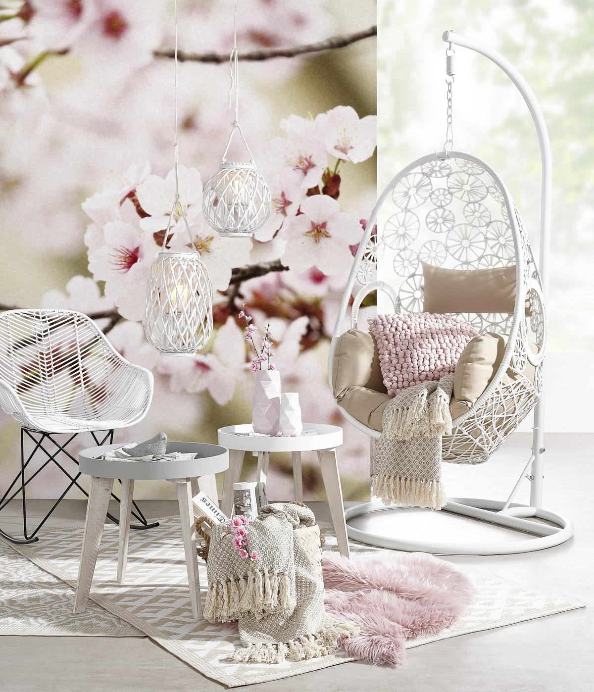 KUNSTFELL 60/180 cm Rosa  - Rosa, Basics, Textil/Fell (60/180cm) - Ambia Home