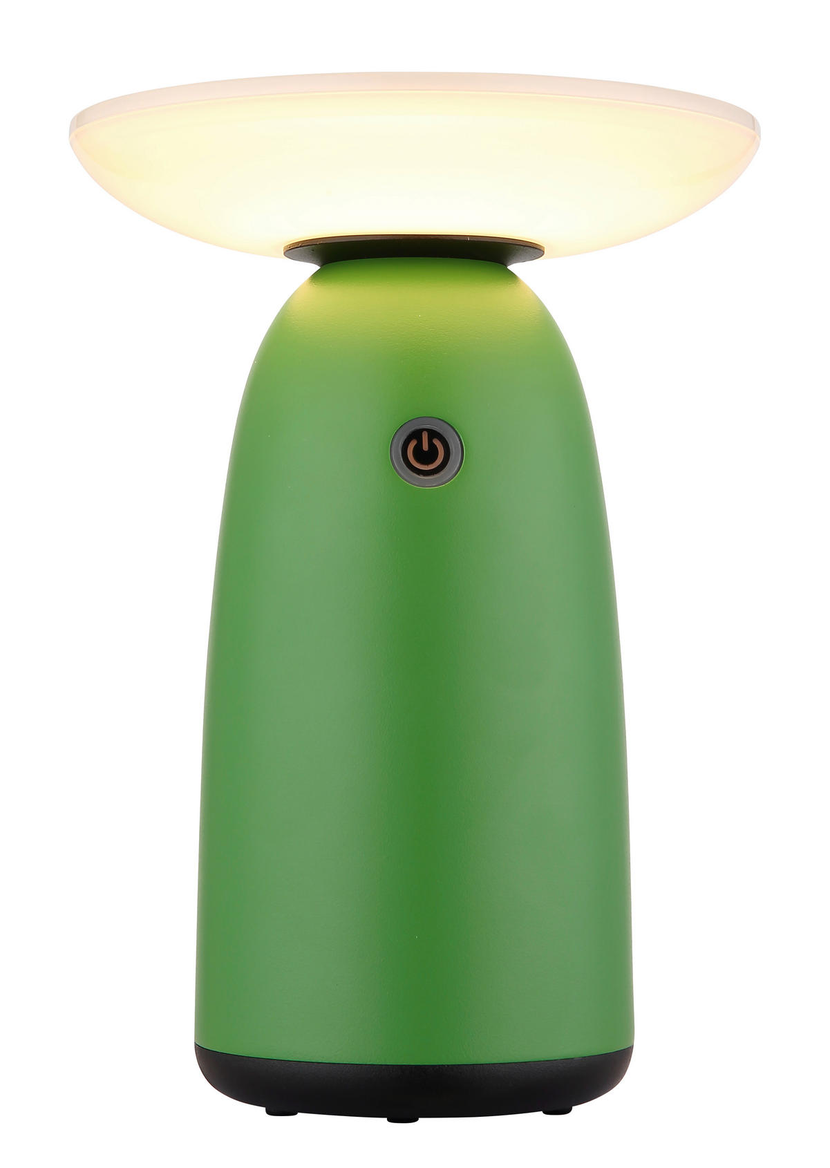 SOLARLEUCHTE  - Opal/Schwarz, Design, Kunststoff/Metall (16/22,5cm) - Globo