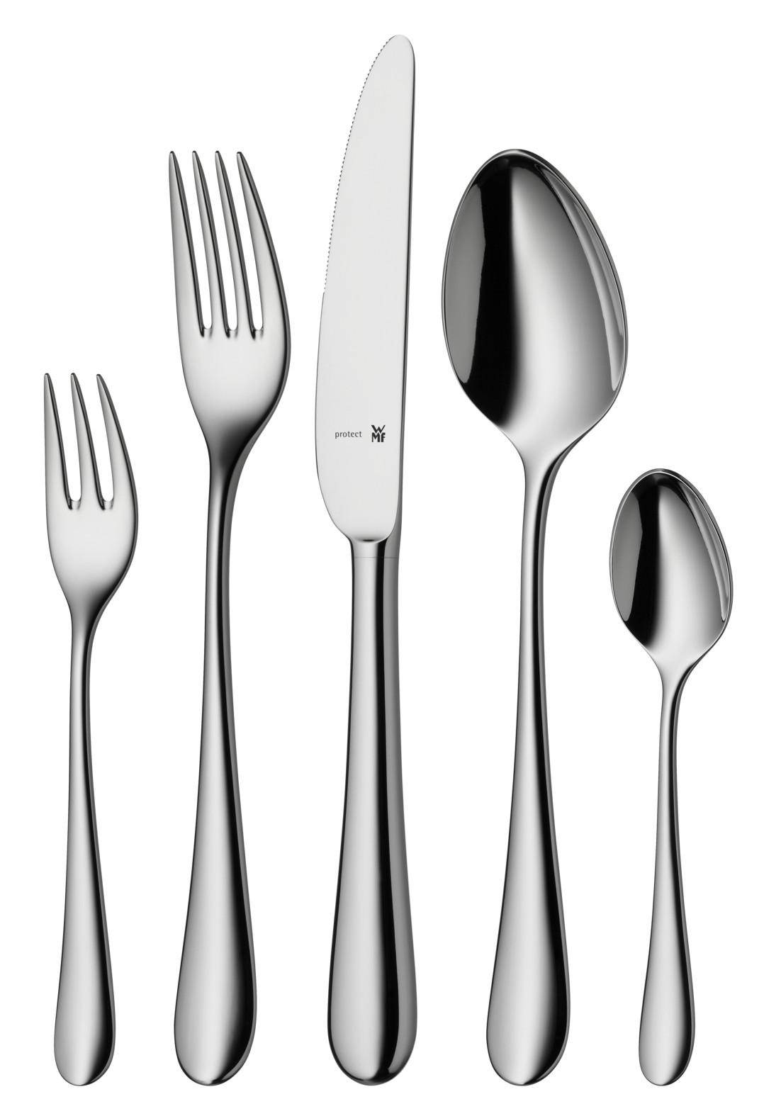 SET PRIBORA ZA JELO  66-dijelni     Merit  - boje oplemenjenog čelika, Design, metal - WMF