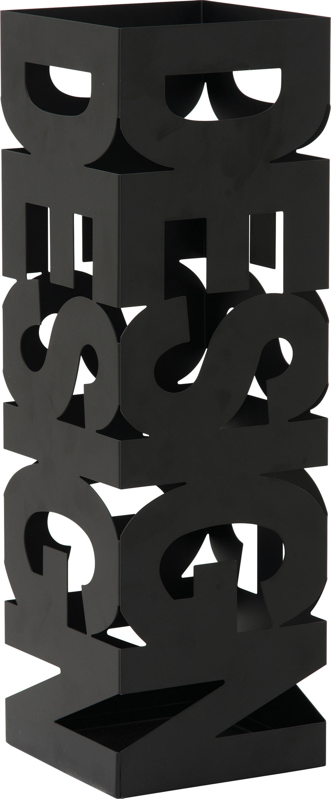 XXXLutz Schirmständer Schwarz 16x48x16 cm