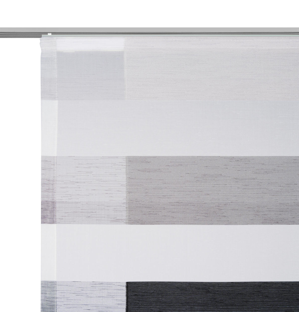 FLÄCHENVORHANG   halbtransparent  60/245 cm   - Anthrazit, Basics, Textil (60/245cm) - Dieter Knoll