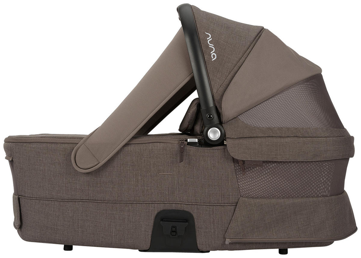 LIEGEWANNE Mixx Next  - Graubraun/Grauweiß, Basics, Kunststoff (43/63/90cm) - Nuna