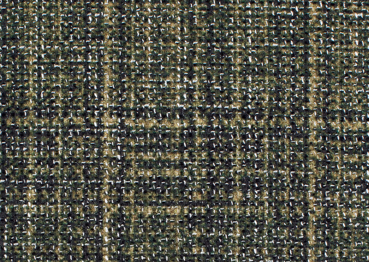 SITZBANK 209/92/78 cm  in Grün, Schwarz  - Schwarz/Grün, Design, Textil/Metall (209/92/78cm) - Dieter Knoll