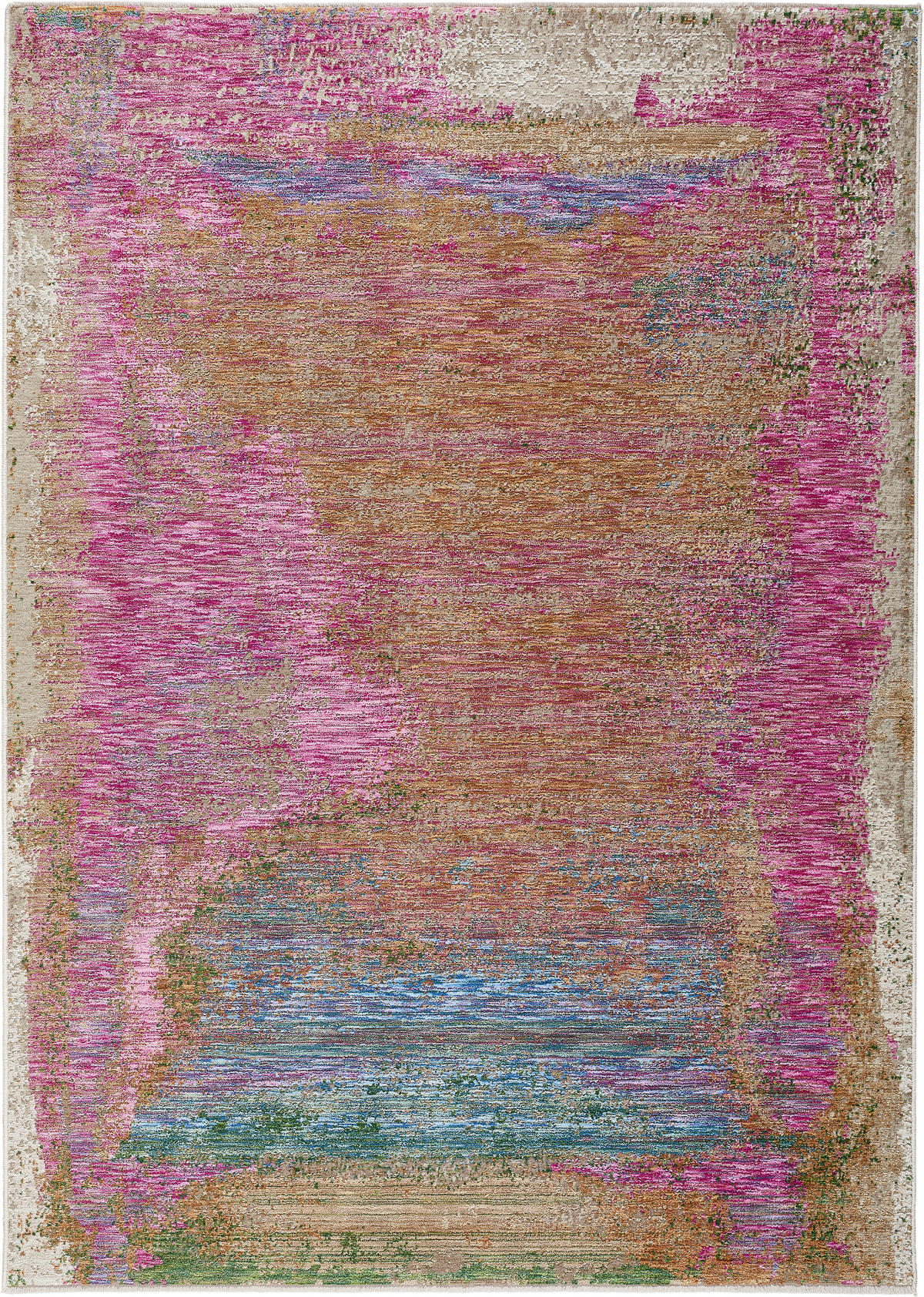 VINTAGE-TEPPICH 160/230 cm VOLETT  - Multicolor, Design, Textil (160/230cm) - Novel