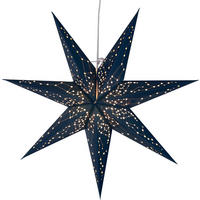 LED-DEKOLEUCHTE 60/16/60 cm  - Blau/Weiß, Basics, Papier/Metall (60/16/60cm) - Eglo