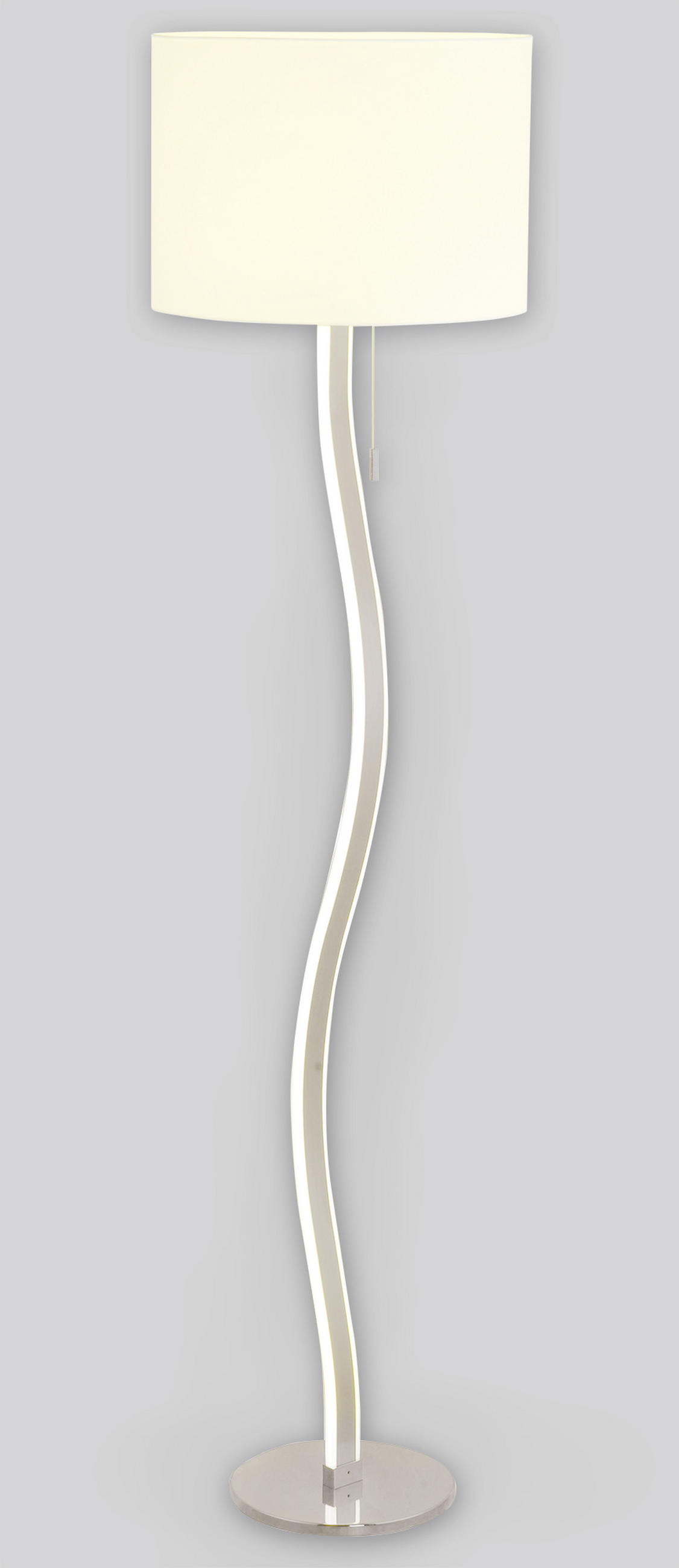 STEHLEUCHTE 40/192 cm    - Weiß, Design, Kunststoff/Metall (40/192cm) - Näve