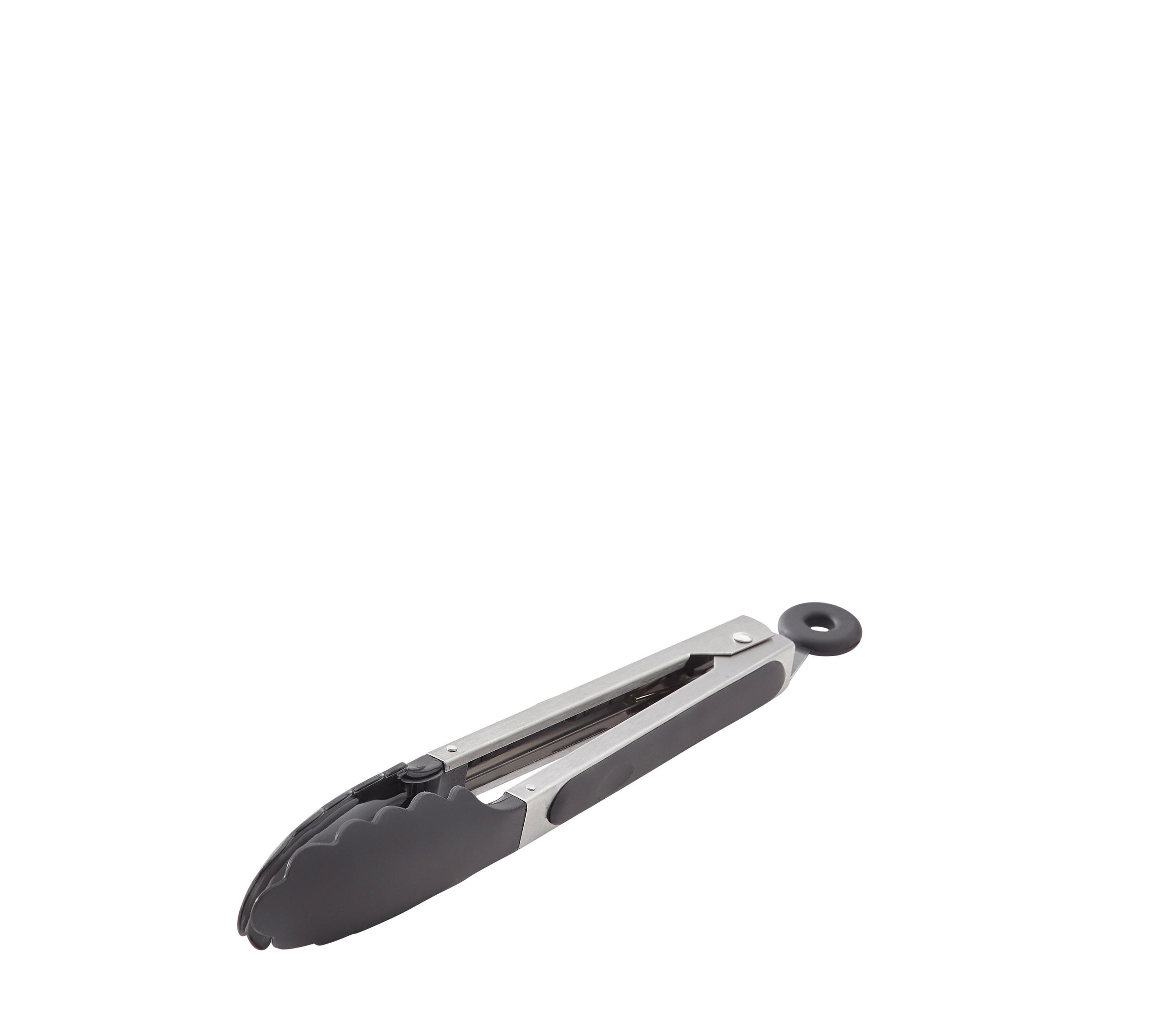 KUHINJSKA HVATALJKA - siva/boja nerđajućeg čelika, Konvencionalno, plastika (27cm) - Justinus