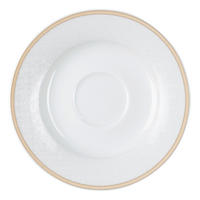 ESPRESSO-UNTERTASSE Geo  - Beige/Weiß, KONVENTIONELL, Keramik (13/2cm) - Ritzenhoff Breker