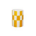 VASE 16 cm  - Orange/Weiß, Design, Keramik (11/16cm) - Ambia Home