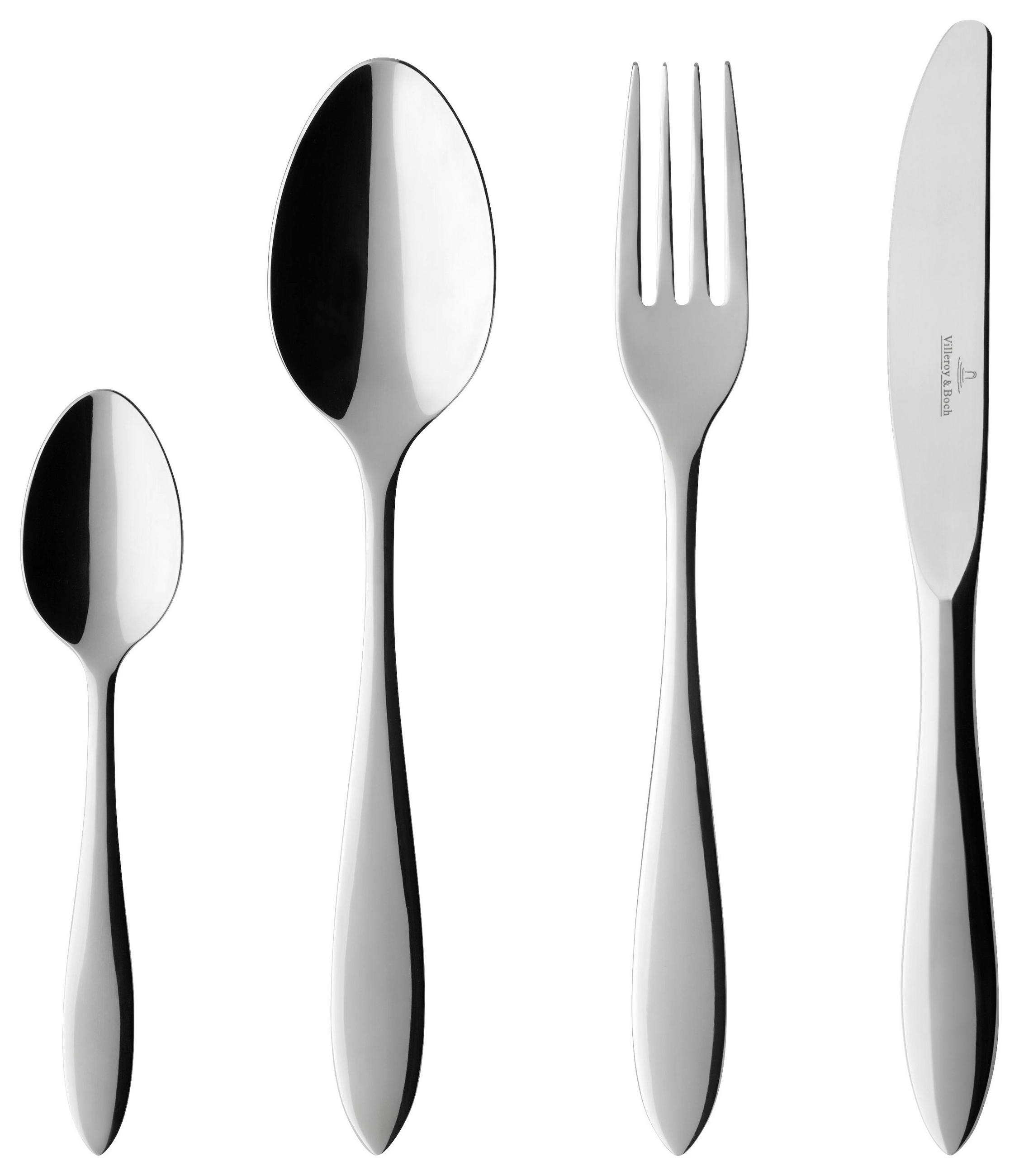 SADA PRÍBOROV, ušľachtilá oceľ, 24-dielne - Basics, kov (44/28/5cm) - Villeroy & Boch