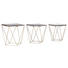 SATZTISCH in Holz, Metall - Goldfarben/Multicolor, Design, Holz/Metall - Carryhome SATZTISCH in Holz, Metall - Goldfarben/Multicolor, Design, Holz/Metall - Carryhome