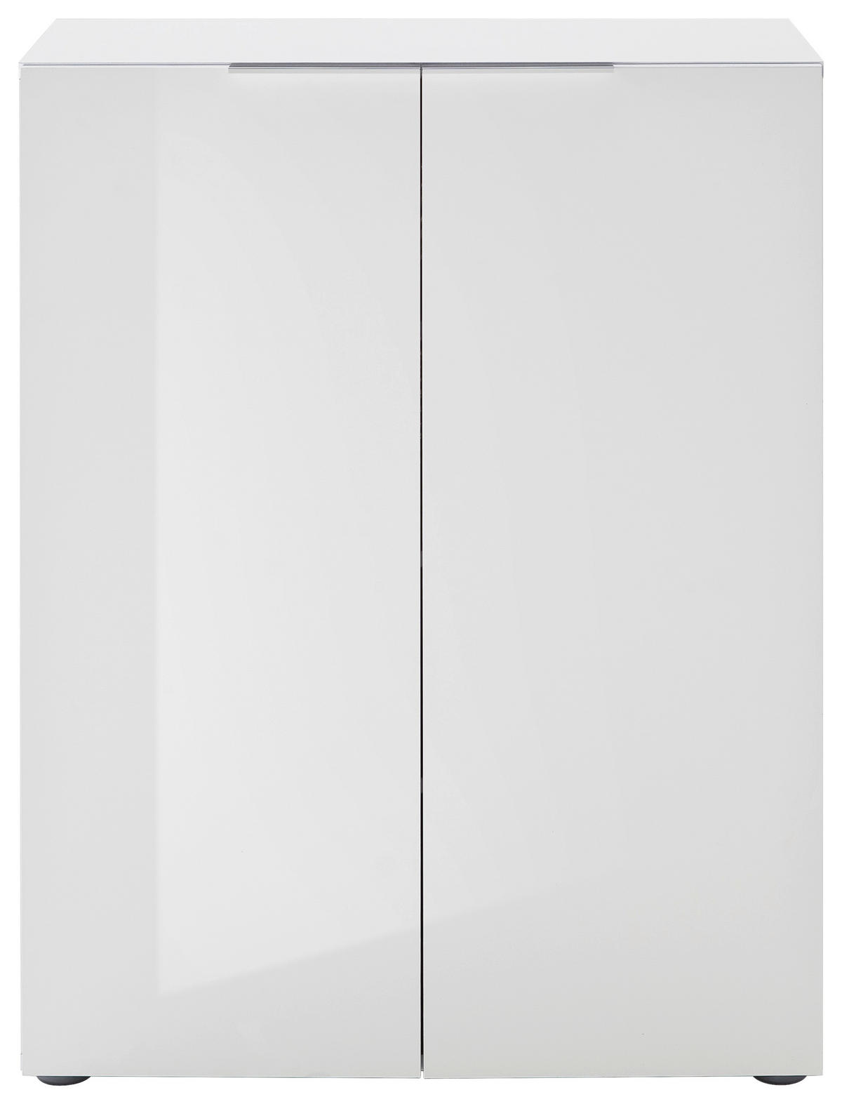 SCHUHSCHRANK  in 80/101/39 cm  - Edelstahlfarben/Schwarz, Design, Holzwerkstoff/Kunststoff (80/101/39cm) - Carryhome
