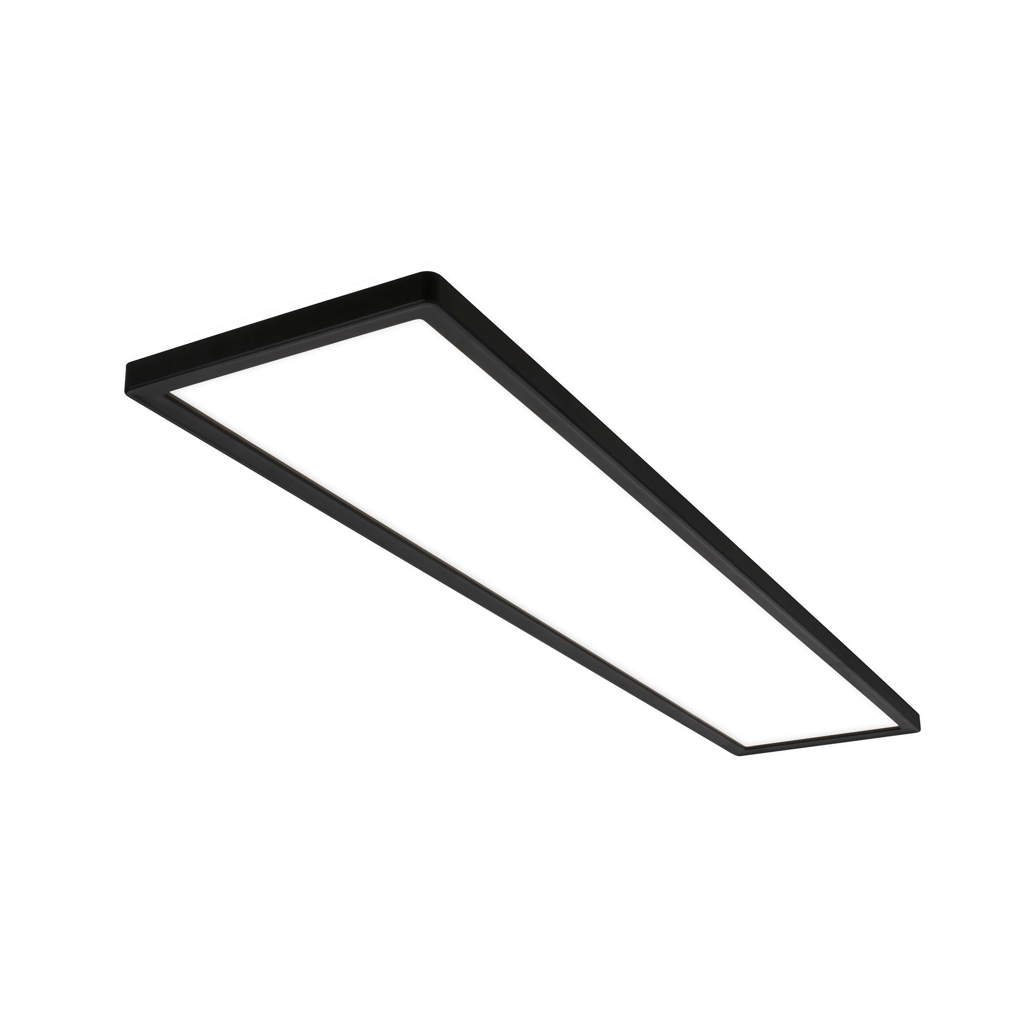 Briloner Led-Paneel Tava Schwarz 20x3x98 cm