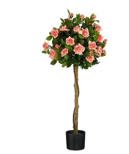 KONSTVÄXT ros 120 cm  - ljusrosa, Basics (120cm)