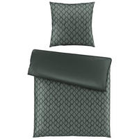 WENDEBETTWÄSCHE SNAKO Satin 155/220 cm  - Grün, Design, Textil (155/220cm) - Dieter Knoll