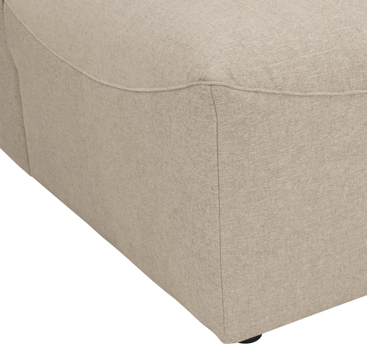 SOFAELEMENT Flachgewebe Creme  - Creme, Design, Kunststoff/Textil (75/73/100cm) - Max Winzer